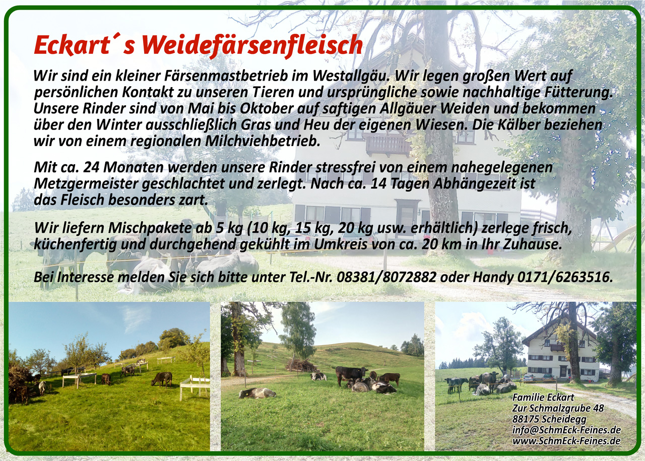 Eckart's Weidefärsenfleisch